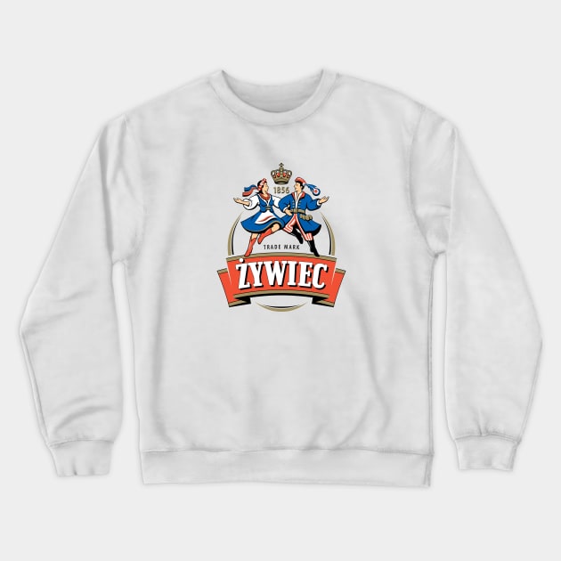 Zywiec Polish Beer Crewneck Sweatshirt by Estudio3e